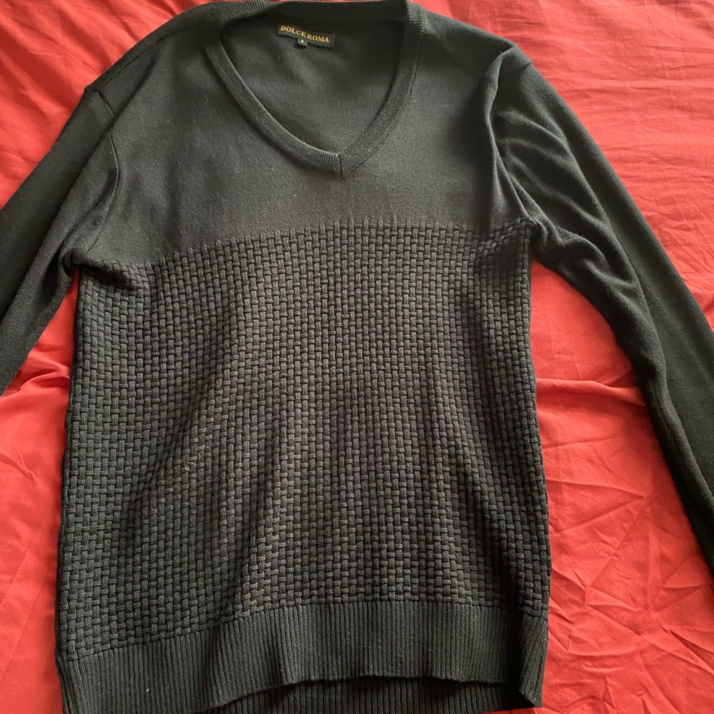 Dolce Roma Black Dressy Sweater *PERFECT CONDITION*